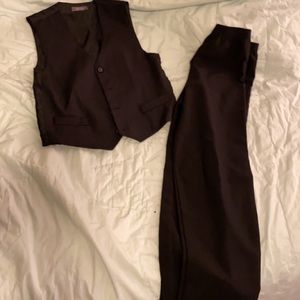 Vest and slacks